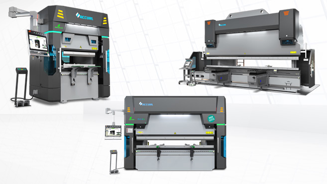 Abkantpressen zum Biegen von Bauteilen