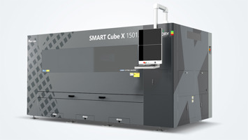 SMART Cube X: The compact solution for 2D laser cutting
